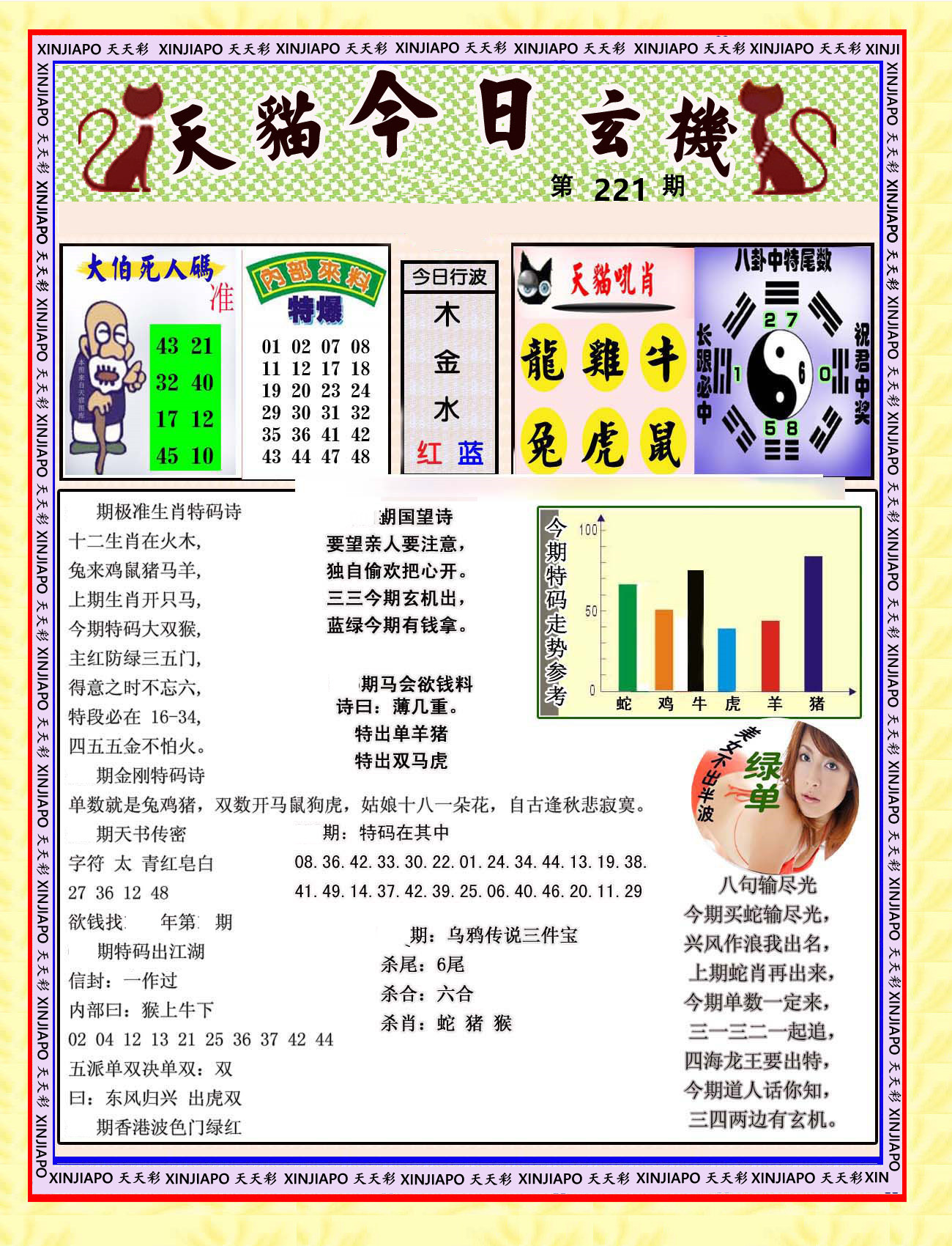 天猫今日玄机