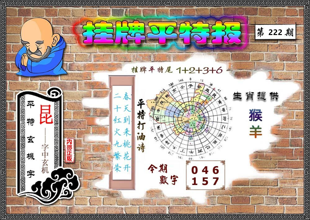 118挂牌平特报